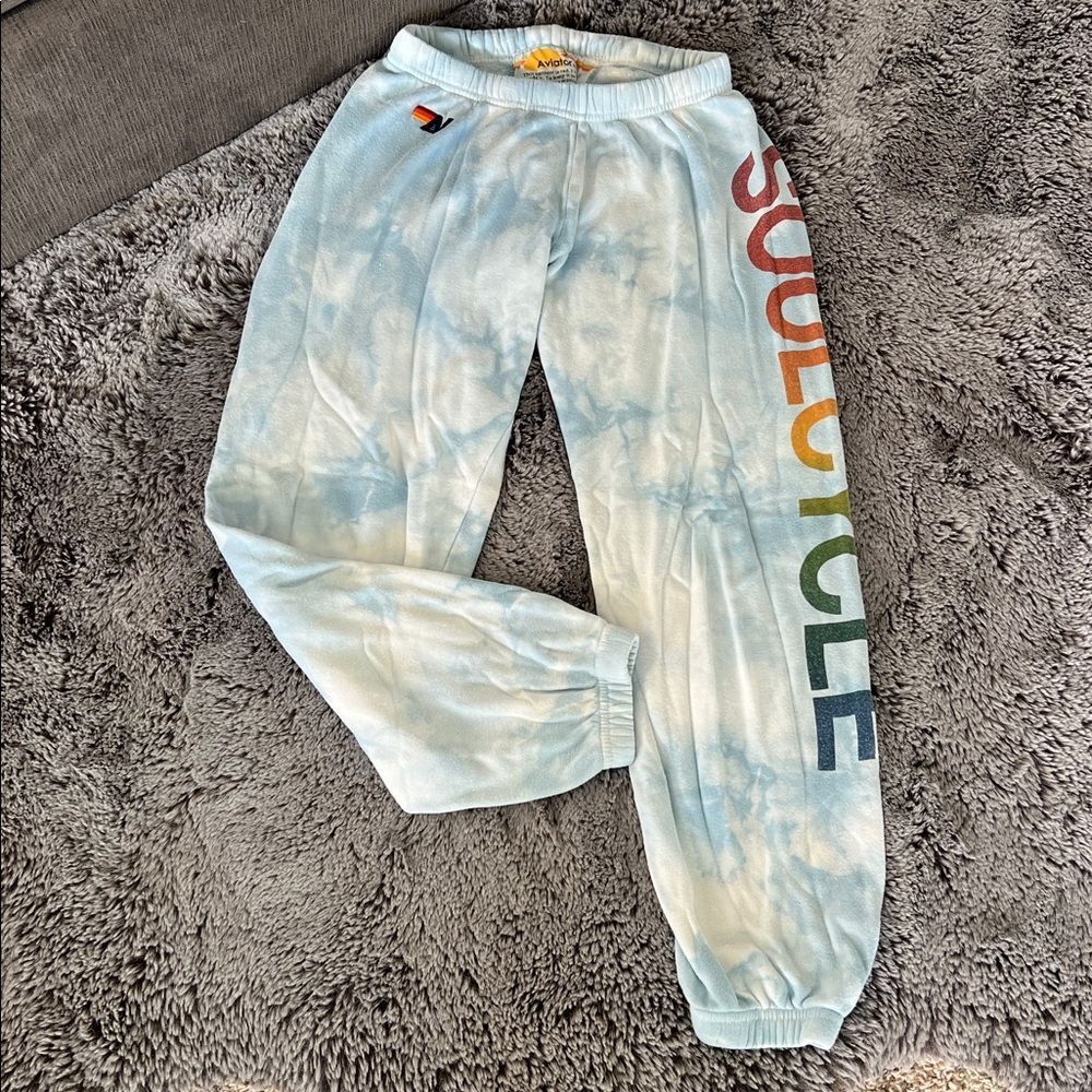 RARE Aviator Nation x SoulCycle Sweatpants - Picture 3 of 9